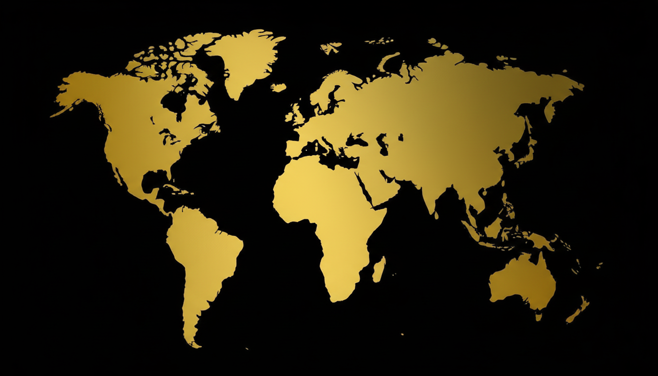 Global Presence Dotted Map